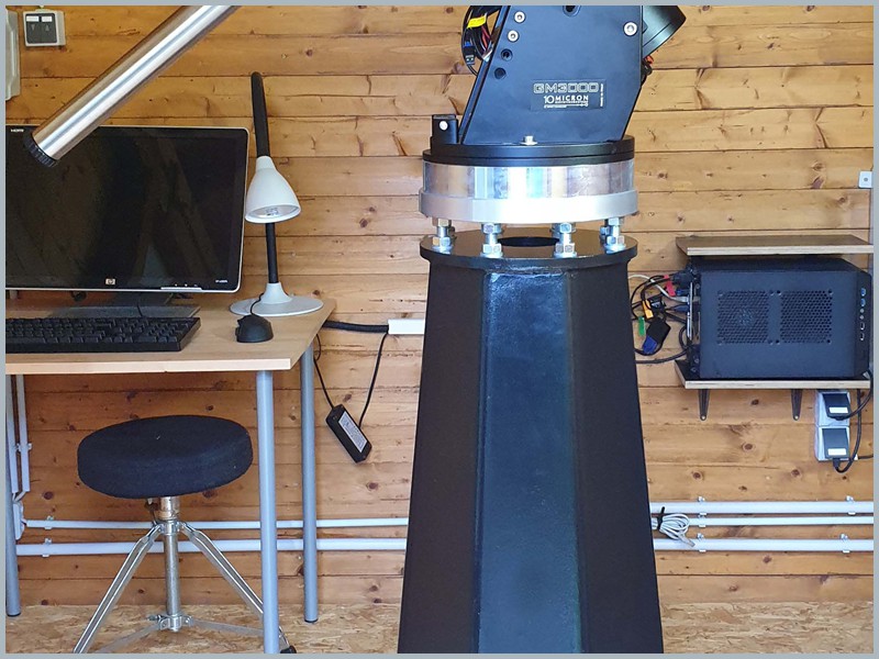 10micron GM3000+octagonal Steel Pier+Levelling Adapter b