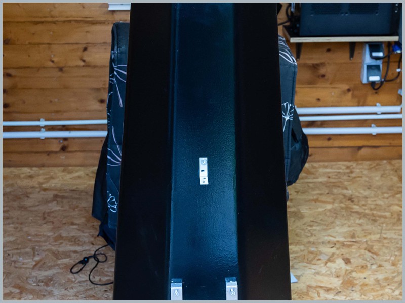 Octagonal Steel Pier+Levelling Adapter