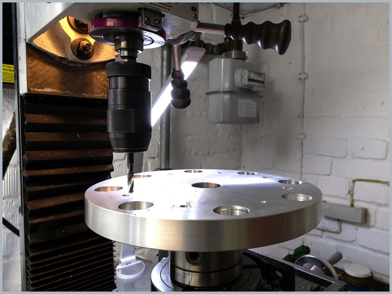 Steel Pier Levelling Plate machining