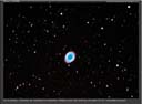 M57 und Hintergrundgalaxie C8@1200mm Canon 40D 1600ASA web